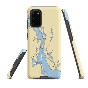 Safe Harbor Ferry Point (Old Saybrook, CT) NOAA Chart Samsung Phone Case