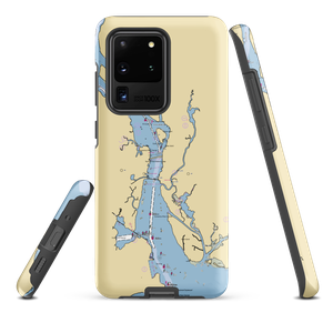 Safe Harbor Ferry Point (Old Saybrook, CT) NOAA Chart Samsung Phone Case