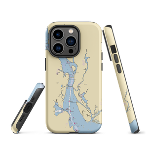 Safe Harbor Ferry Point (Old Saybrook, CT) NOAA Chart  Tough iPhone Case