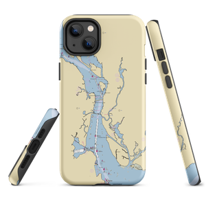 S & S Marine (Old Saybrook, CT) NOAA Chart  Tough iPhone Case