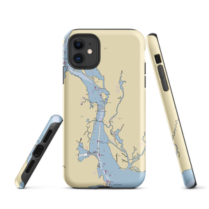 Oak Leaf Marina (Old Saybrook, CT) NOAA Chart  Tough iPhone Case