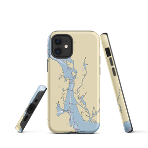 Oak Leaf Marina (Old Saybrook, CT) NOAA Chart  Tough iPhone Case