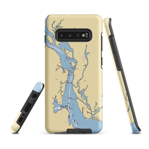 Ferry Landing Marina (Old Saybrook, CT) NOAA Chart Samsung Phone Case