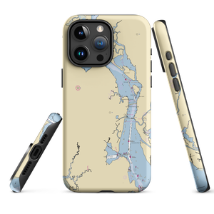 Ragged Rock Marina (Old Saybrook, CT) NOAA Chart  Tough iPhone Case