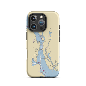 Old Lyme Dock Company (Old Saybrook, CT) NOAA Chart  Tough iPhone Case