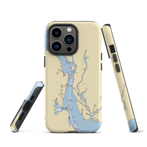 South Yard Marina at Ferry Point (Old Saybrook, CT) NOAA Chart  Tough iPhone Case