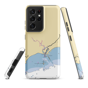 Pier 76 (Westbrook, CT) NOAA Chart Samsung Phone Case