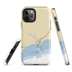 Pier 76 (Westbrook, CT) NOAA Chart  Tough iPhone Case