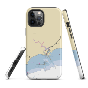 Pier 76 (Westbrook, CT) NOAA Chart  Tough iPhone Case