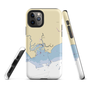 Tim Bassett Marine (Clinton, CT) NOAA Chart  Tough iPhone Case