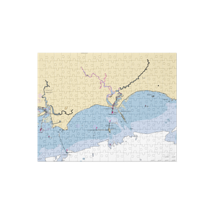 Westbrook Marine Center (Westbrook, CT) NOAA Chart Jigsaw Puzzle