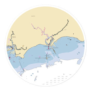 Westbrook Marine Center (Westbrook, CT) NOAA Chart Sticker