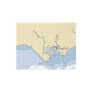 Boat Center (Clinton, CT) NOAA Chart Jigsaw Puzzle