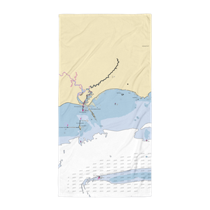 MarineMax Westbrook (Westbrook, CT) NOAA Chart Towel