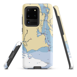 North Cove Yacht Club (Old Saybrook, CT) NOAA Chart Samsung Phone Case