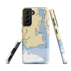 North Cove Yacht Club (Old Saybrook, CT) NOAA Chart Samsung Phone Case