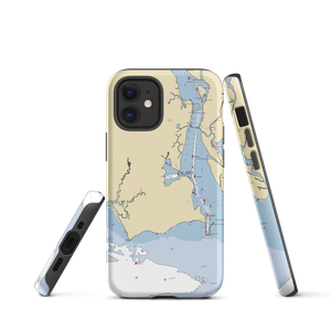 North Cove Yacht Club (Old Saybrook, CT) NOAA Chart  Tough iPhone Case