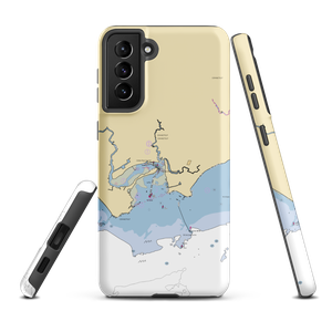 Harborside Marina (Clinton, CT) NOAA Chart Samsung Phone Case