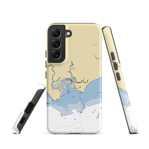 Port Clinton Marina (Clinton, CT) NOAA Chart Samsung Phone Case