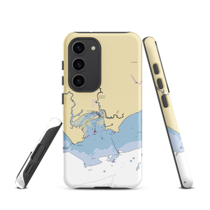 Port Clinton Marina (Clinton, CT) NOAA Chart Samsung Phone Case