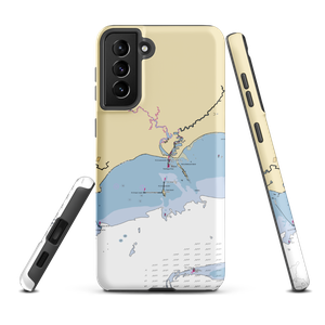 Safe Harbor Pilots Point (Westbrook, CT) NOAA Chart Samsung Phone Case