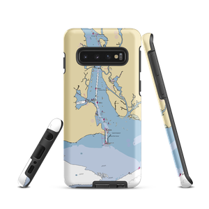 Saybrook Point Marina (Old Saybrook, CT) NOAA Chart Samsung Phone Case