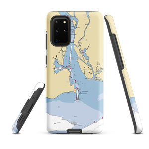 Saybrook Point Marina (Old Saybrook, CT) NOAA Chart Samsung Phone Case