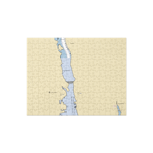 Groton Oil Marina (Groton, CT) NOAA Chart Jigsaw Puzzle