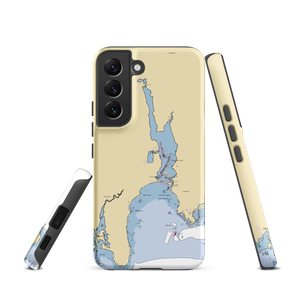 Three Belles Marina (Niantic, CT) NOAA Chart Samsung Phone Case