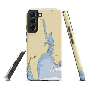 Three Belles Marina (Niantic, CT) NOAA Chart Samsung Phone Case