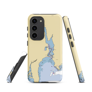 Three Belles Marina (Niantic, CT) NOAA Chart Samsung Phone Case