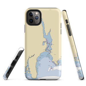 Three Belles Marina (Niantic, CT) NOAA Chart  Tough iPhone Case