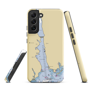 Thames Harbor Inn and Marina (Groton, CT) NOAA Chart Samsung Phone Case