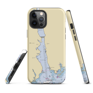 Thames Inn & Marina (Groton, CT) NOAA Chart  Tough iPhone Case