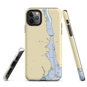 New London Waterfront Park (Groton, CT) NOAA Chart  Tough iPhone Case