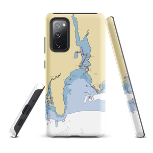 Niantic Dockominiums (Niantic, CT) NOAA Chart Samsung Phone Case