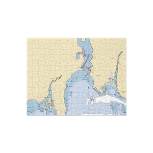 Niantic Dockominiums (Niantic, CT) NOAA Chart Jigsaw Puzzle