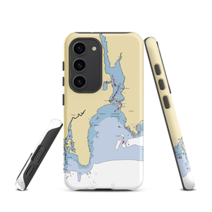 Port Niantic Marina (Niantic, CT) NOAA Chart Samsung Phone Case