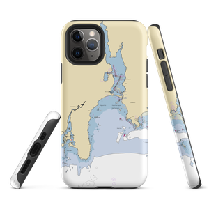 Port Niantic Marina (Niantic, CT) NOAA Chart  Tough iPhone Case