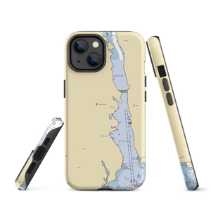 Fort Trumbull State Park (Groton, CT) NOAA Chart  Tough iPhone Case