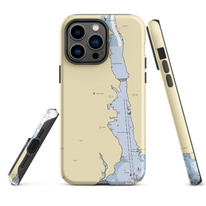 Fort Trumbull State Park (Groton, CT) NOAA Chart  Tough iPhone Case