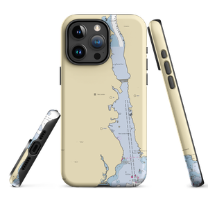 Fort Trumbull State Park (Groton, CT) NOAA Chart  Tough iPhone Case