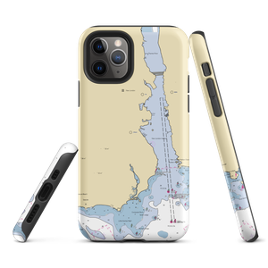 Fort Trumbull Marina (Groton, CT) NOAA Chart  Tough iPhone Case