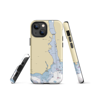 Fort Trumbull Marina (Groton, CT) NOAA Chart  Tough iPhone Case