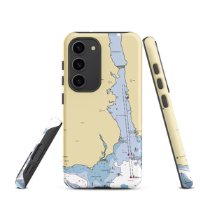 A W Marina (Groton, CT) NOAA Chart Samsung Phone Case