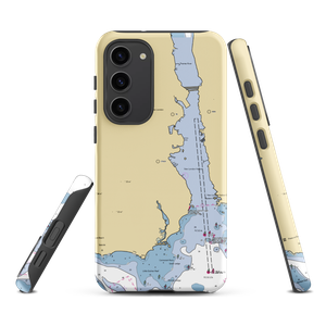 A W Marina (Groton, CT) NOAA Chart Samsung Phone Case