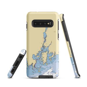 Fort Rachel Marina (West Mystic, CT) NOAA Chart Samsung Phone Case