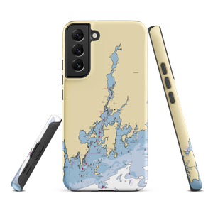 Fort Rachel Marina (West Mystic, CT) NOAA Chart Samsung Phone Case