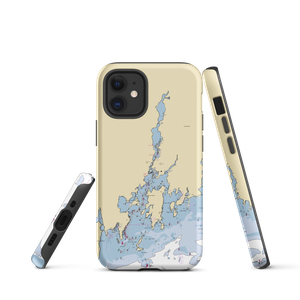 Fort Rachel Marina (West Mystic, CT) NOAA Chart  Tough iPhone Case