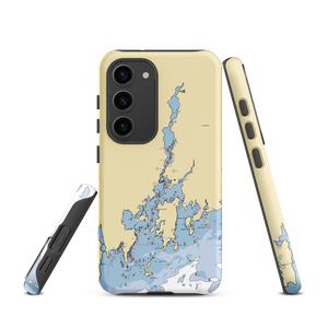 Willow Point Marina (West Mystic, CT) NOAA Chart Samsung Phone Case